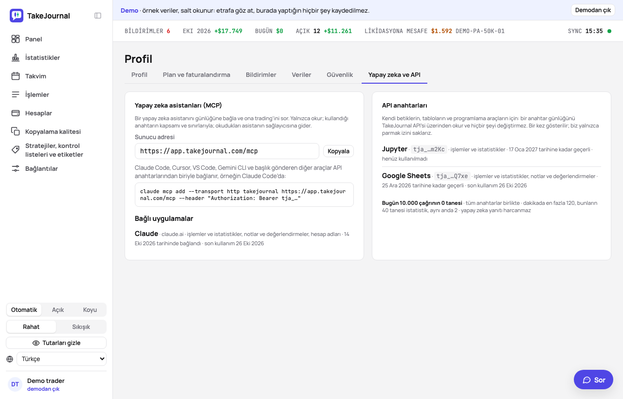 Profil › Yapay zeka ve API: neyi okuyabildikleri, ne zamana kadar geçerli oldukları ve son kullanımlarıyla iki anahtar