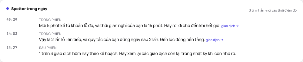 Những gì Spotter đã nói trong một ngày, trên trang của ngày phía trên bản đánh giá AI